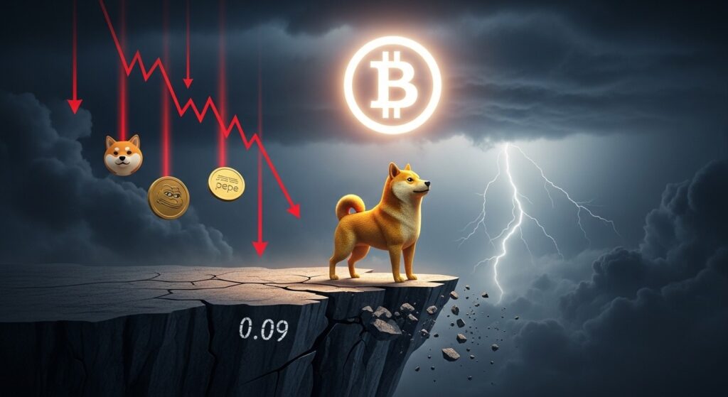 InfoCryptofr   Memecoins en Crise mais Dogecoin Résiste