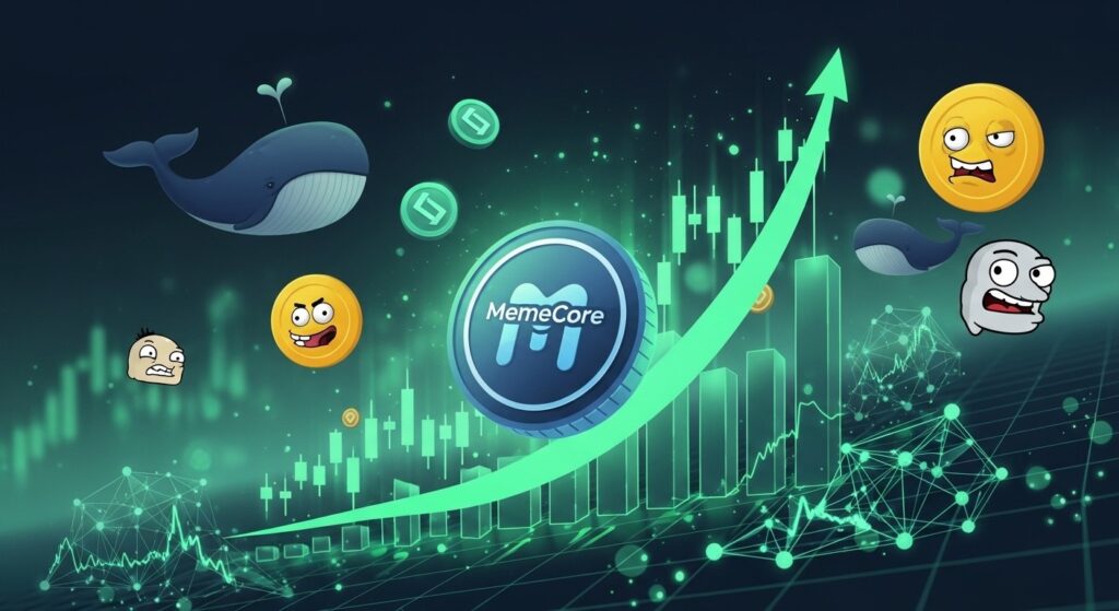 InfoCryptofr   MemeCore Bondit de 40  Le Comeback des Memecoins