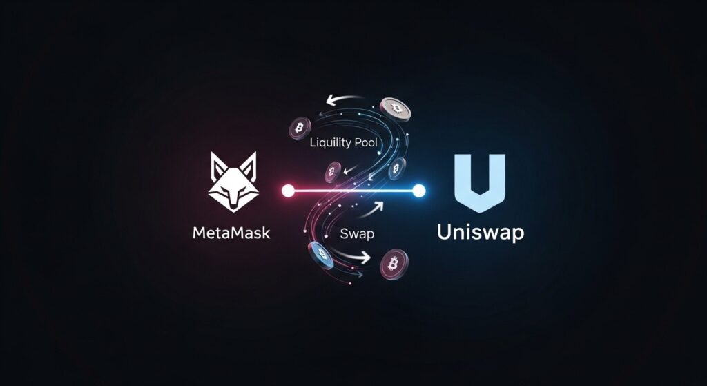 InfoCryptofr   MetaMask Intègre lAPI Uniswap pour des Swaps Optimisés