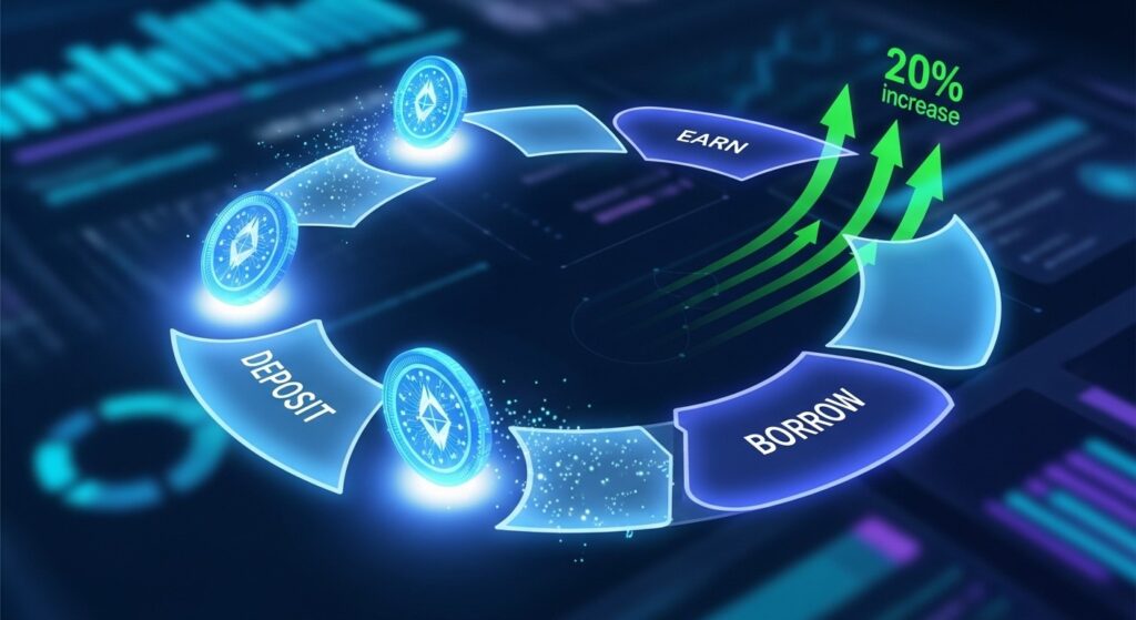 InfoCryptofr   MEXC Earn  +20 AUM Mensuel en 2026