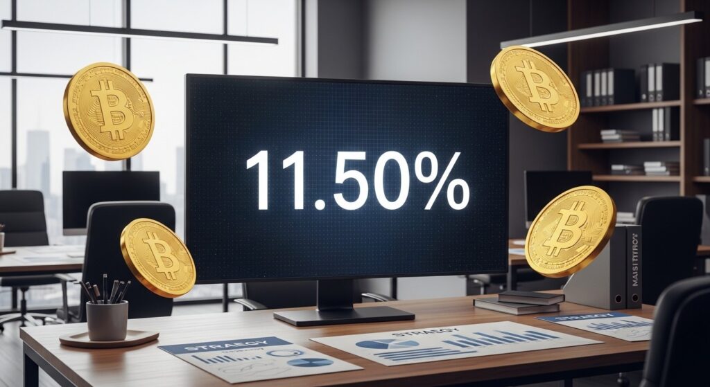 InfoCryptofr   Michael Saylor Augmente le Dividende STRC à 1150 