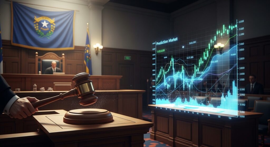 InfoCryptofr   Nevada vs Kalshi  Restraining Order Autorisé