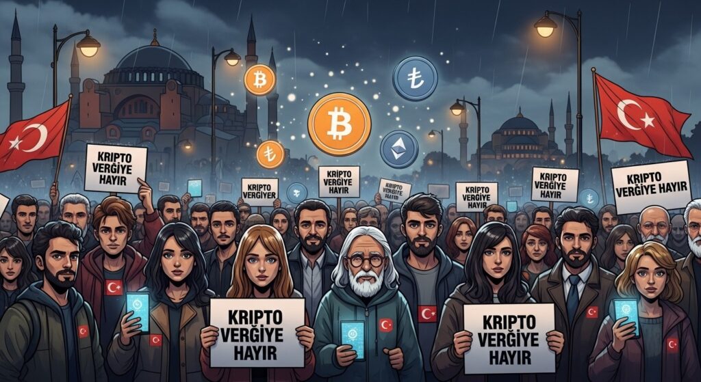 InfoCryptofr   Non à la Taxe Crypto en Turquie  La Communauté se Mobilise