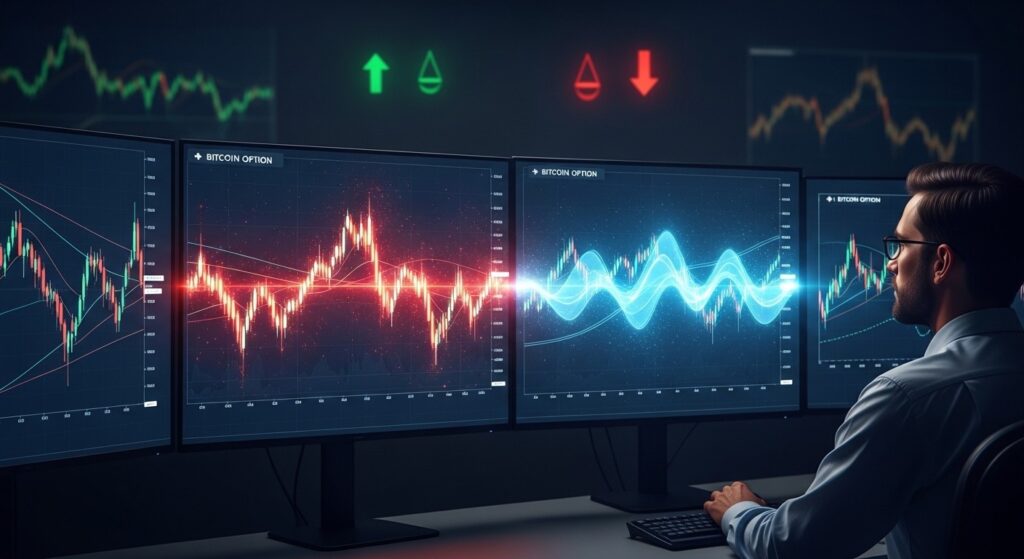 InfoCryptofr   Options Bitcoin  Panique en Recul Malgré Baisse BTC