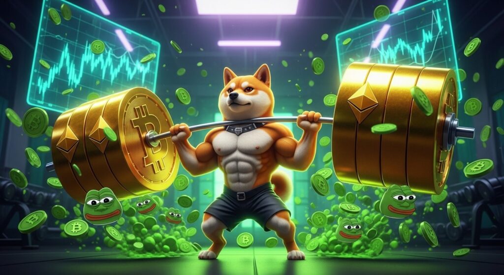 InfoCryptofr   PEPE Explose de 18  Maxi Doge en Pleine Accélération