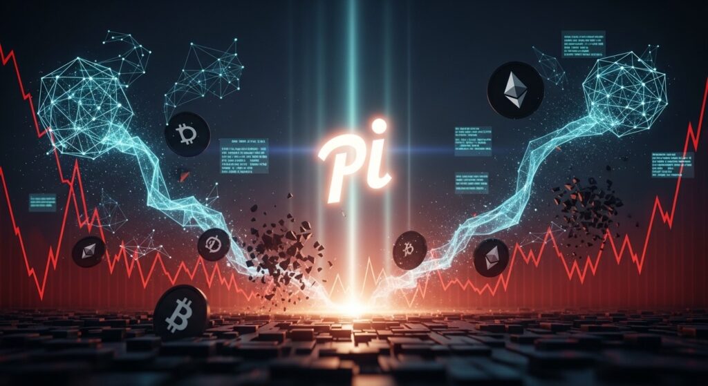 InfoCryptofr   Pi Network Résiste au Krach Crypto Grâce à sa Mise à Jour