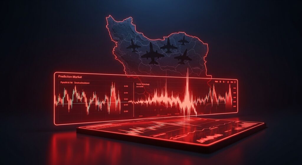 InfoCryptofr   Polymarket explose  478 M$ sur les frappes Iran