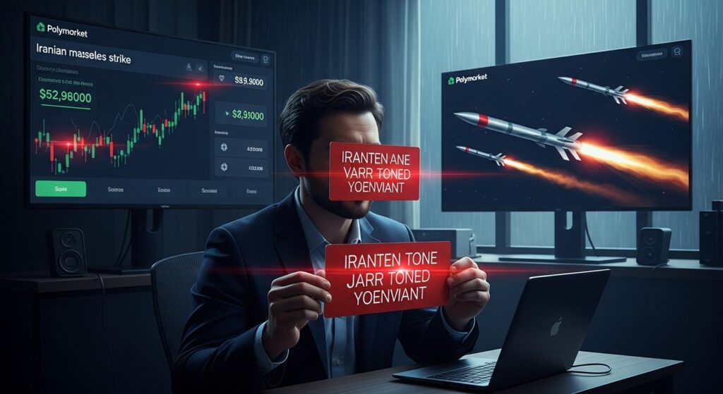 InfoCryptofr   Polymarket  Menaces de Mort sur un Journaliste Israélien