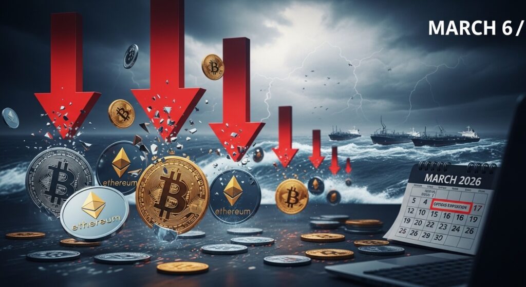 InfoCryptofr   Pourquoi le Marché Crypto Baisse Aujourdhui  6 Mars 2026