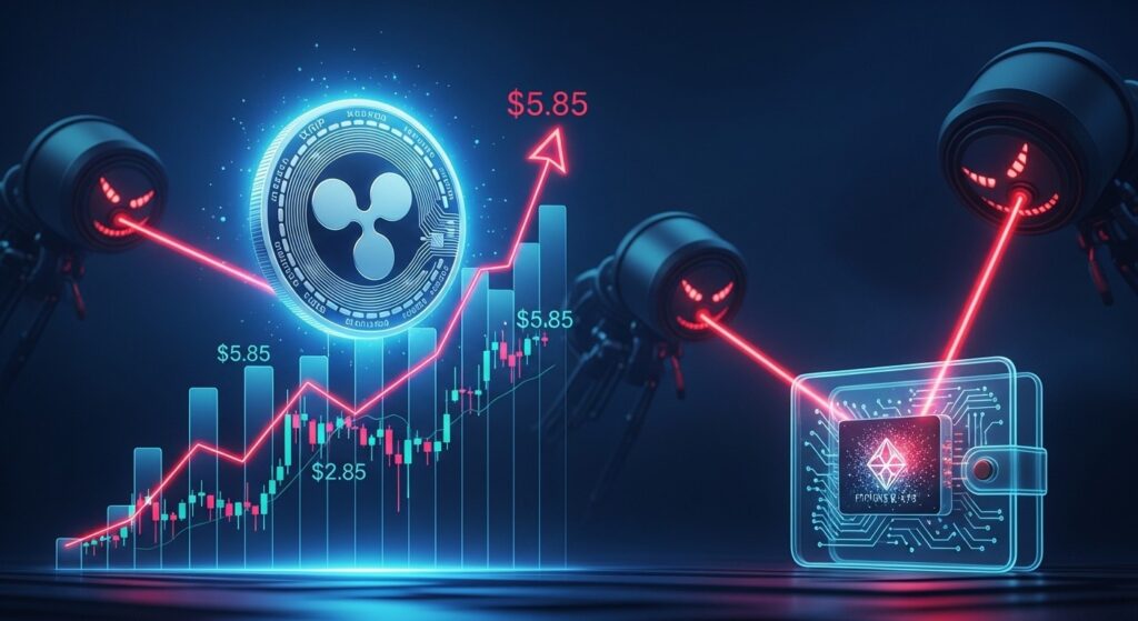 Prévision XRP 2026 : Objectif 5,85 $ et menace quantique - InfoCrypto.fr InfoCryptofr Prévision XRP 2026 Objectif 585 $ et menace quantique