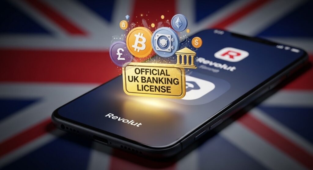 Revolut obtient sa licence bancaire UK : impacts majeurs - InfoCrypto.fr InfoCryptofr Revolut obtient sa licence bancaire UK impacts majeurs