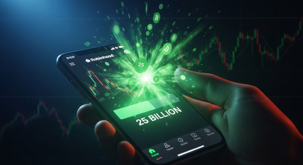 Robinhood : Volume Crypto Explose à 25 Milliards - InfoCrypto.fr InfoCryptofr Robinhood Volume Crypto Explose à 25 Milliards