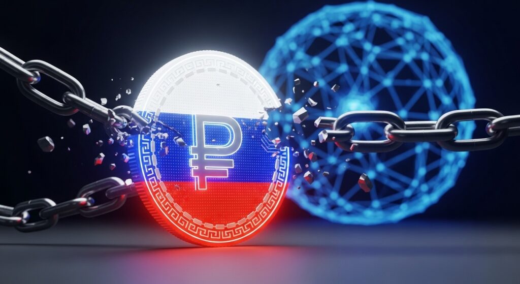 InfoCryptofr   Russie  Projet de Loi Stablecoin pour Contourner les Sanctions