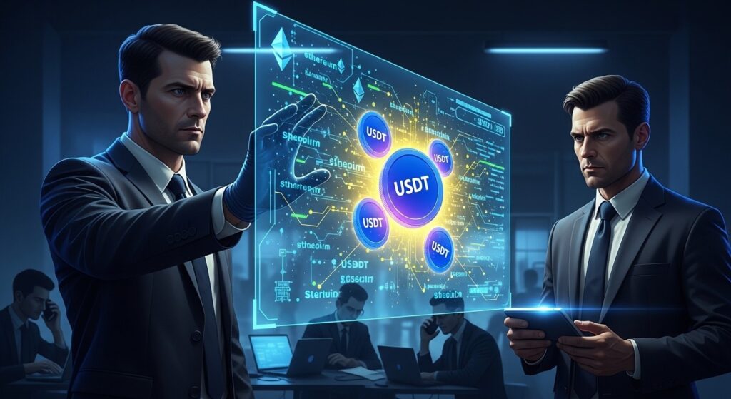 InfoCryptofr   Saisie US de 34M$ USDT Liés à une Arnaque Ethereum