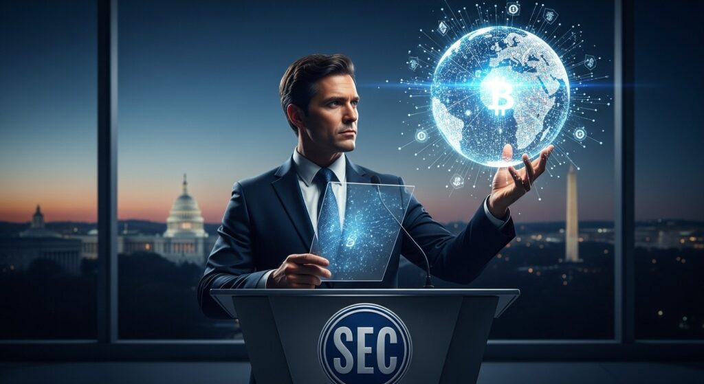 InfoCryptofr   SEC Appelle à des Règles Crypto Claires aux USA