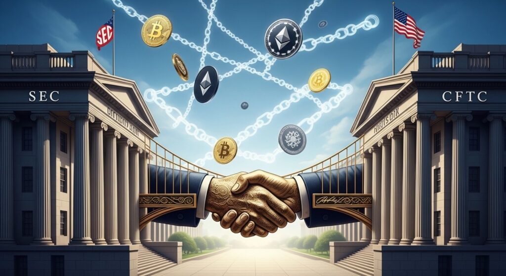 InfoCryptofr   SEC et CFTC  Accord Historique sur les Cryptos