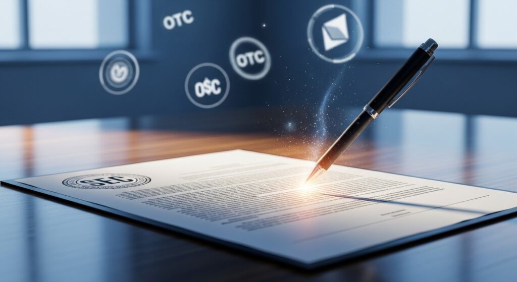 InfoCryptofr   SEC Simplifie Règles Courtage OTC Crypto