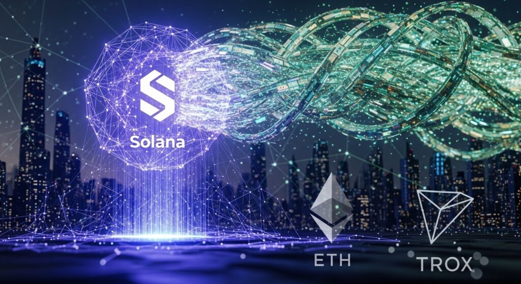 SOL explose : Solana dépasse Ethereum et Tron - InfoCrypto.fr InfoCryptofr SOL explose Solana dépasse Ethereum et Tron