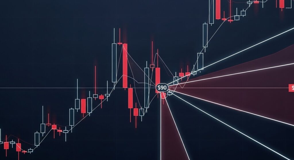 InfoCryptofr   Solana vers 90 $  Piège haussier imminent 
