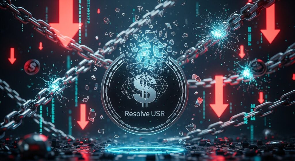 InfoCryptofr   Stablecoin USR  Un Hack à 100K Dévalue le Token de Resolv