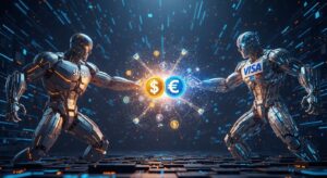 InfoCryptofr   Stripe vs Visa  La Bataille des Stablecoins pour lIA