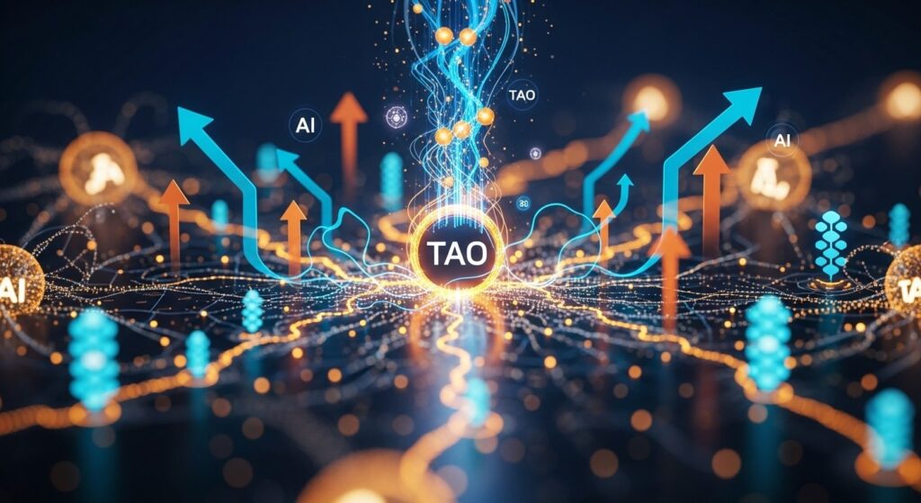 InfoCryptofr   TAO Atteint Sommet de Quatre Mois avec Halving Bittensor