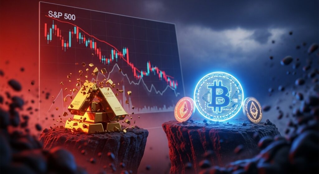 Tensions Marchés : Crypto Résiste-t-elle ? - InfoCrypto.fr InfoCryptofr Tensions Marchés Crypto Résiste t elle