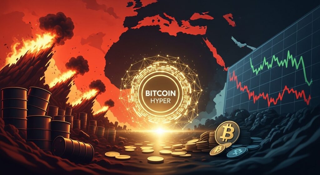 InfoCryptofr   Tensions Moyen Orient  Pétrole en Hausse Bitcoin en Baisse Bitcoin Hyper Brille