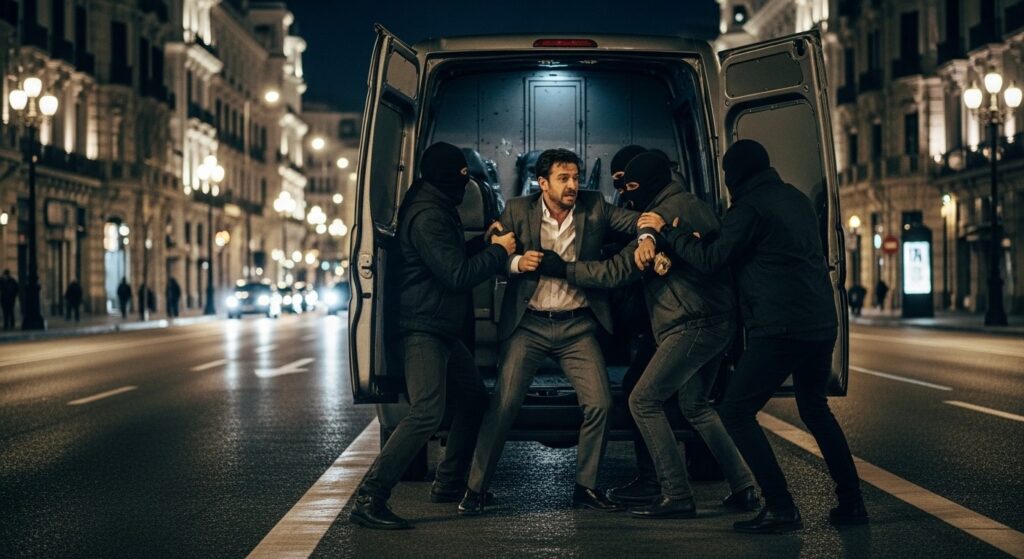 InfoCryptofr   Tentative de Crypto Rapt à Madrid Déjouée