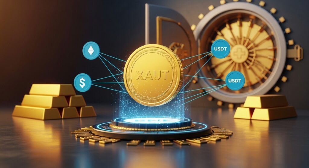 Tether Gold XAUt Lance sur BNB Chain dans la Course aux RWA