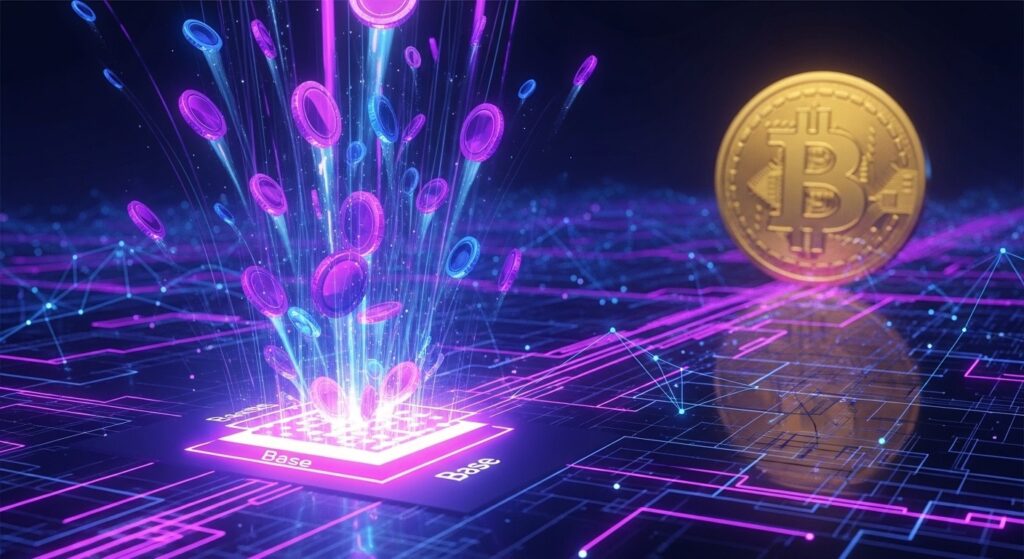 InfoCryptofr   Tokens Base Explosent Bitcoin Fébrile  Cryptos à Suivre