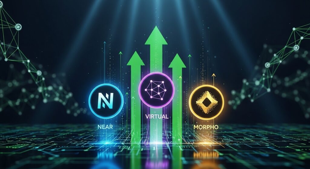 Top Gainers Crypto 3 Mars : NEAR, Virtuals, Morpho Expliquent - InfoCrypto.fr InfoCryptofr Top Gainers Crypto 3 Mars NEAR Virtuals Morpho Expliquent