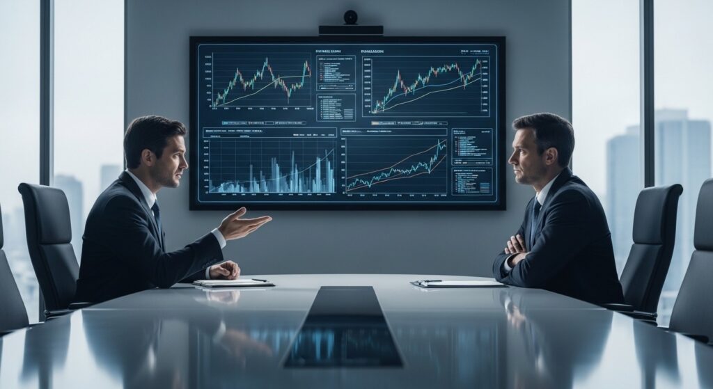 InfoCryptofr   Trump Presse Powell  Taux Bas vs Inflation