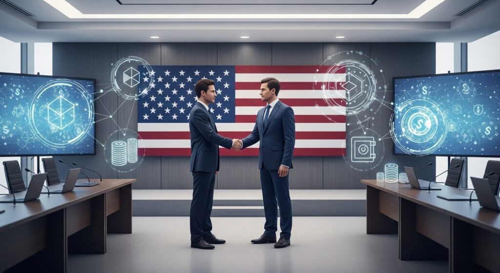 InfoCryptofr   Trump vs Dimon  Le Clash sur le CLARITY Act