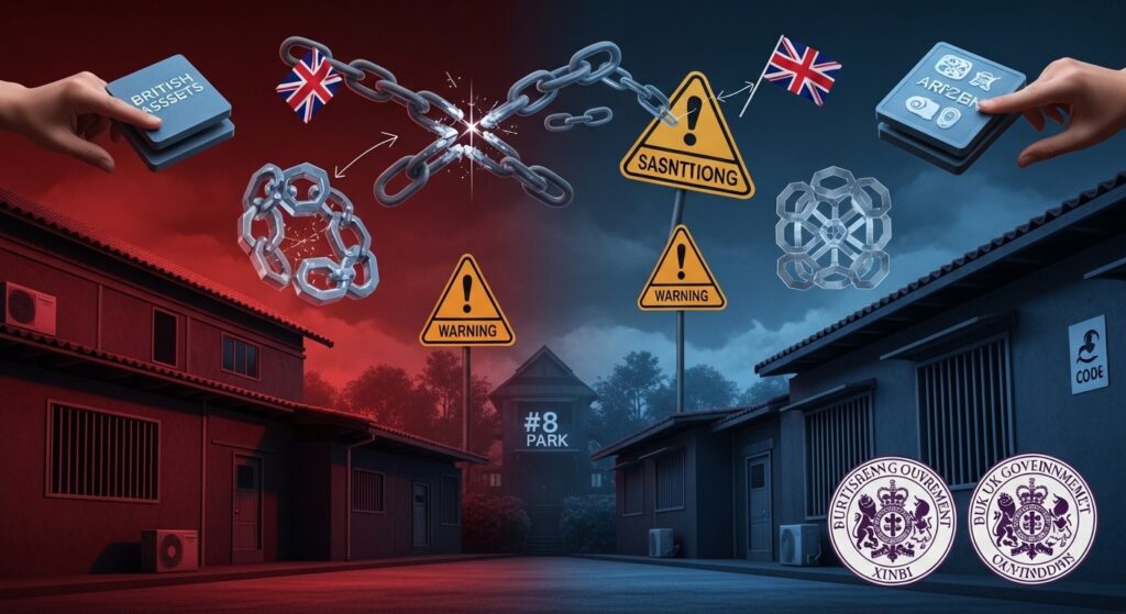 UK Sanctionne Xinbi : Premier Coup Contre un Empire de Fraude Crypto à 19,9 Milliards - InfoCrypto.fr InfoCryptofr UK Sanctionne Xinbi Premier Coup Contre un Empire de Fraude Crypto à 199 Milliards