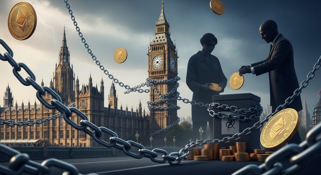 InfoCryptofr   UK Veut Interdire les Dons Crypto en Politique