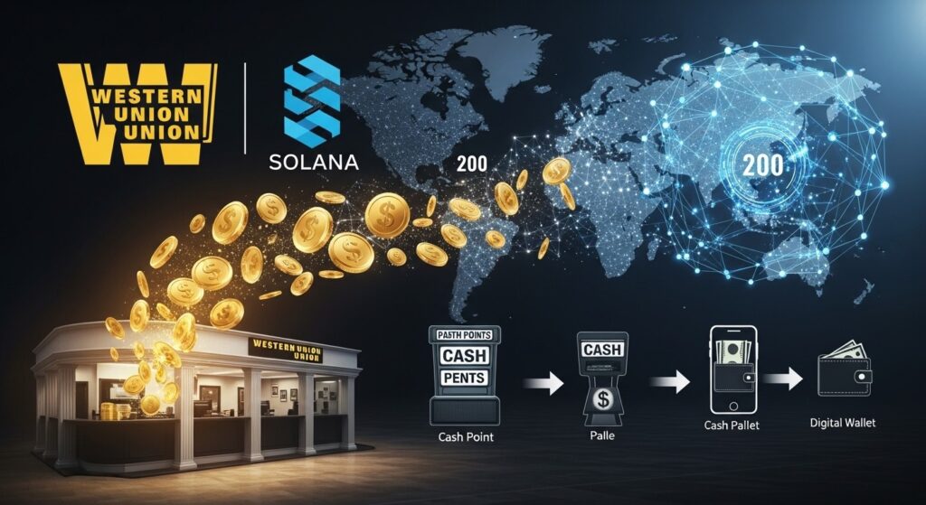 InfoCryptofr   Western Union Lance USDPT sur Solana