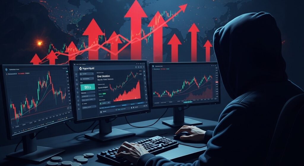 InfoCryptofr   Whale Short Pétrole 20x sur Hyperliquid