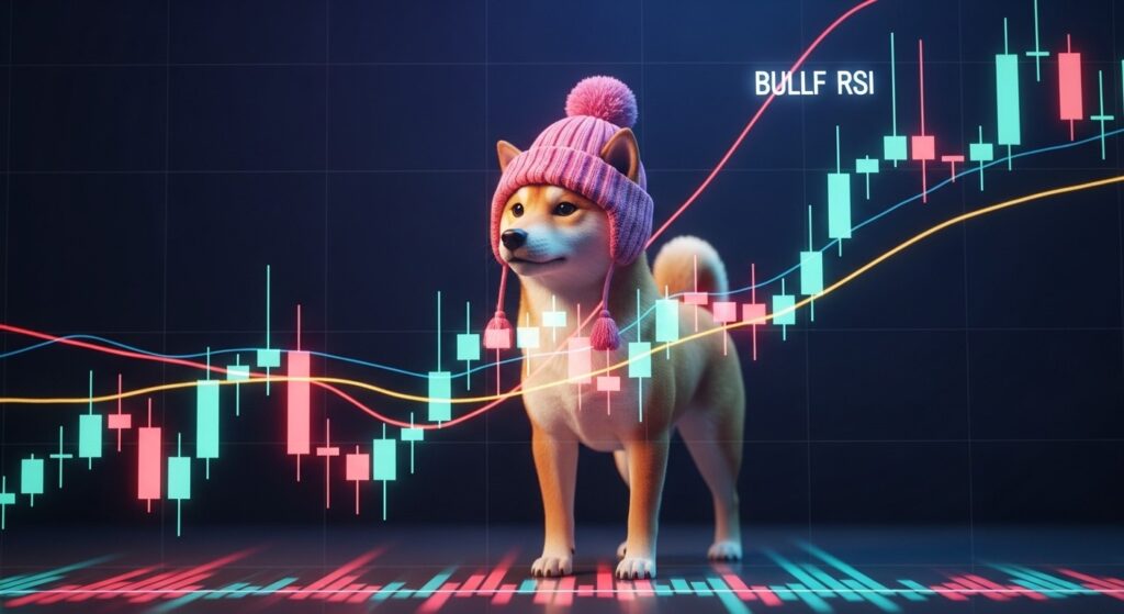 InfoCryptofr   WIF Forme une Divergence Haussière  Le Fond 