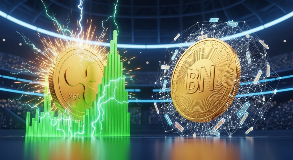 InfoCryptofr   XRP dépasse BNB  Volume fou mais utilité gagnante