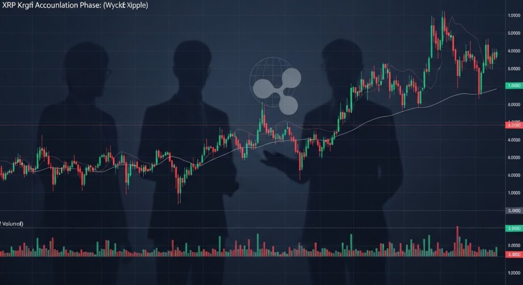 InfoCryptofr   XRP entre en Accumulation Wyckoff malgré le Refroidissement Institutionnel
