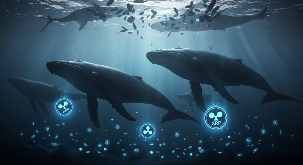InfoCryptofr   XRP  Les Whales Accumulent 418 Milliards Depuis le Krach