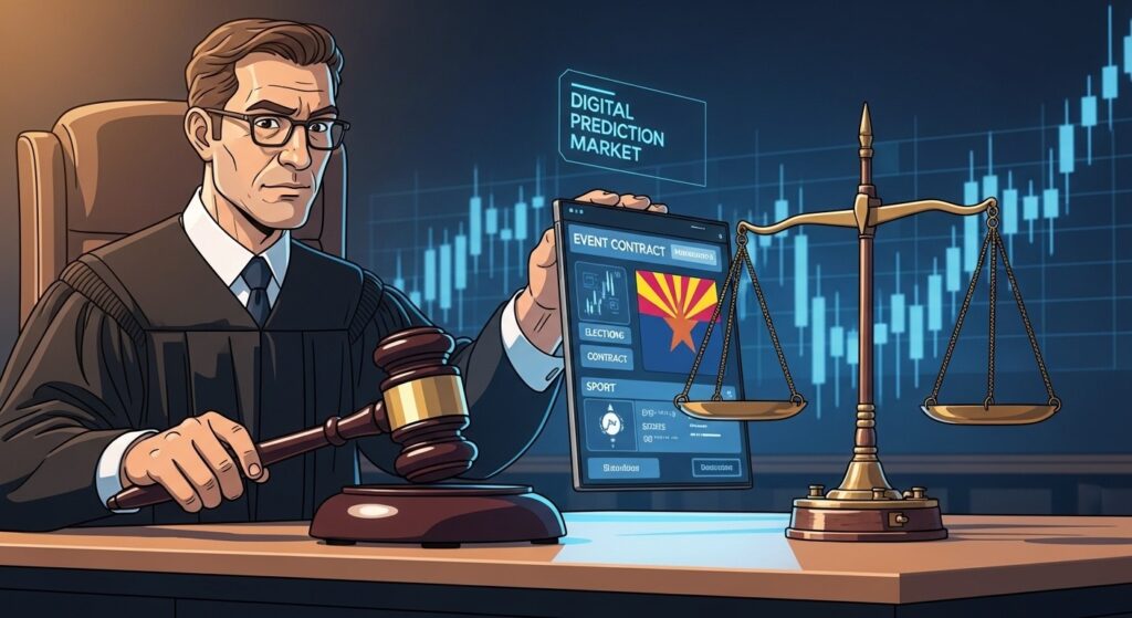 Arizona Bloquée sur les Contrats Kalshi par un Juge Fédéral
