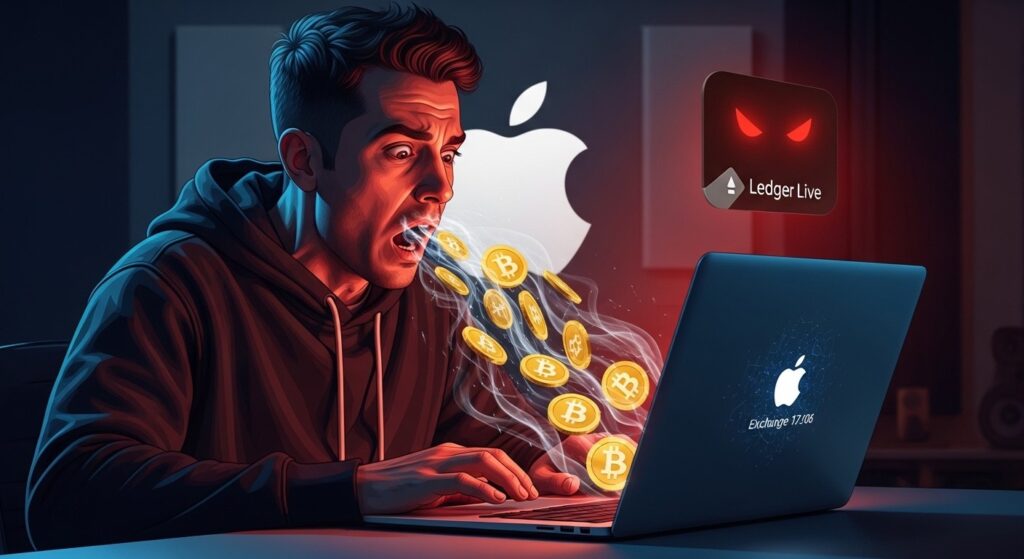 Arnaque Fake Ledger Live sur l’App Store : 5,9 BTC Volés à G. Love