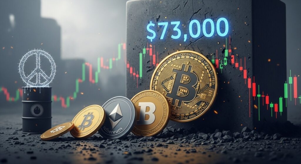 Bitcoin à 73 000 $ : Plafond qui Freine la Reprise des Altcoins