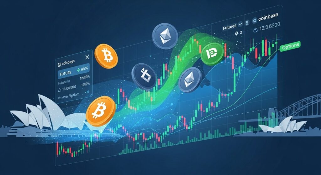 Coinbase Obtient Licence Australienne et Vise Marchés Traditionnels