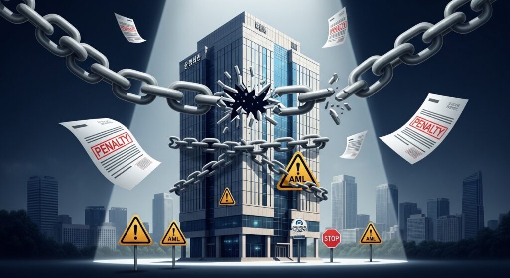 Coinone Sanctionnée par 3,5 Millions de Dollars en Corée du Sud