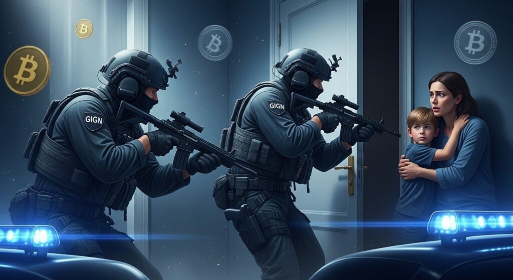 Cryptorapt en France : GIGN Libère Mère et Enfant