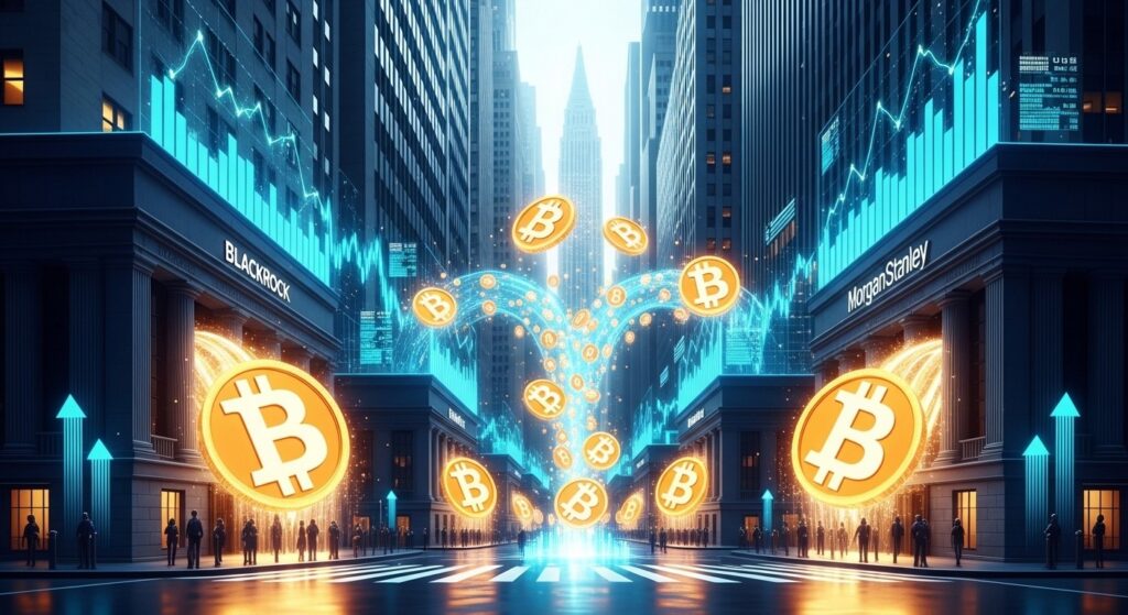 ETF Bitcoin Attirent 358 Millions Dollars, Morgan Stanley Cartonne