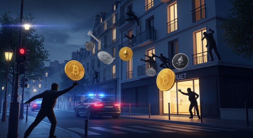 France Face à la Vague de Kidnappings Crypto : un Crackdown en Préparation